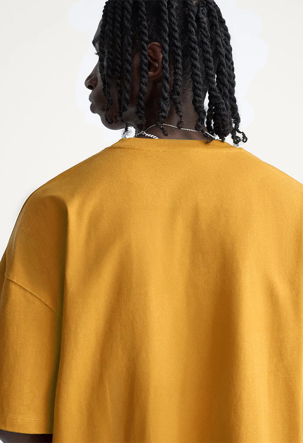 Plain Mustard Oversized Tshirt
