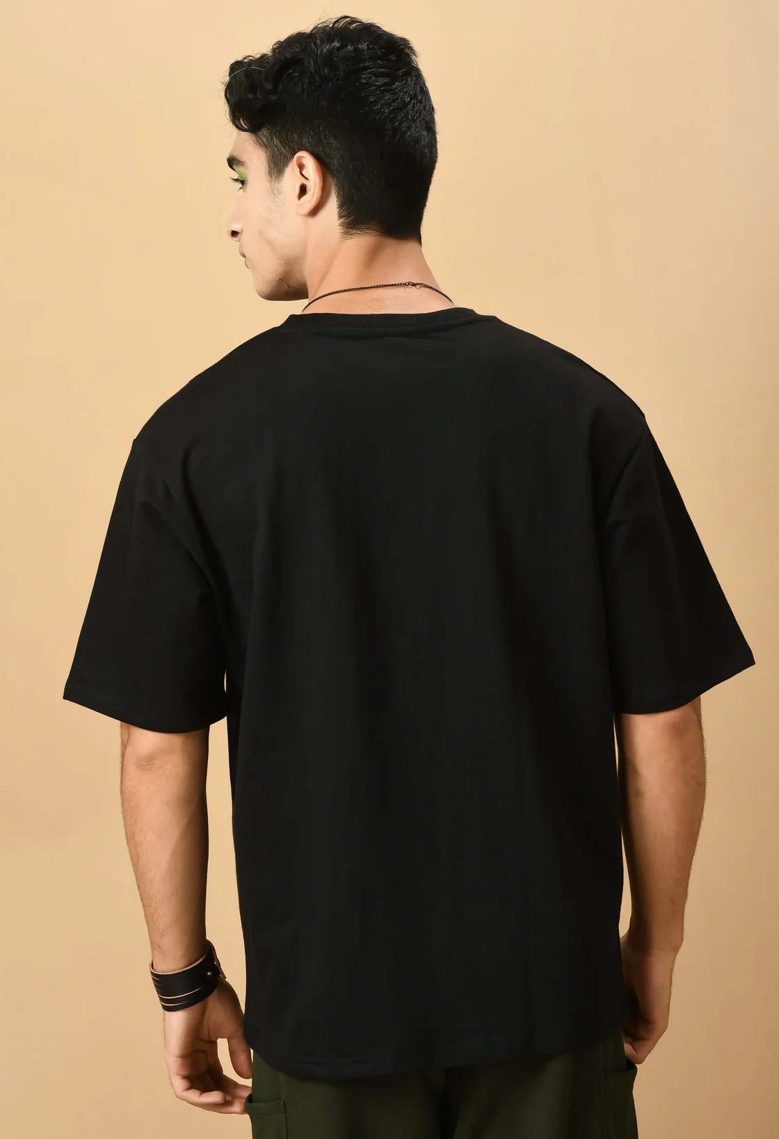 Plain Black Oversized Tshirt