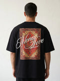 Premium Black Money & Love Oversized Tshirt