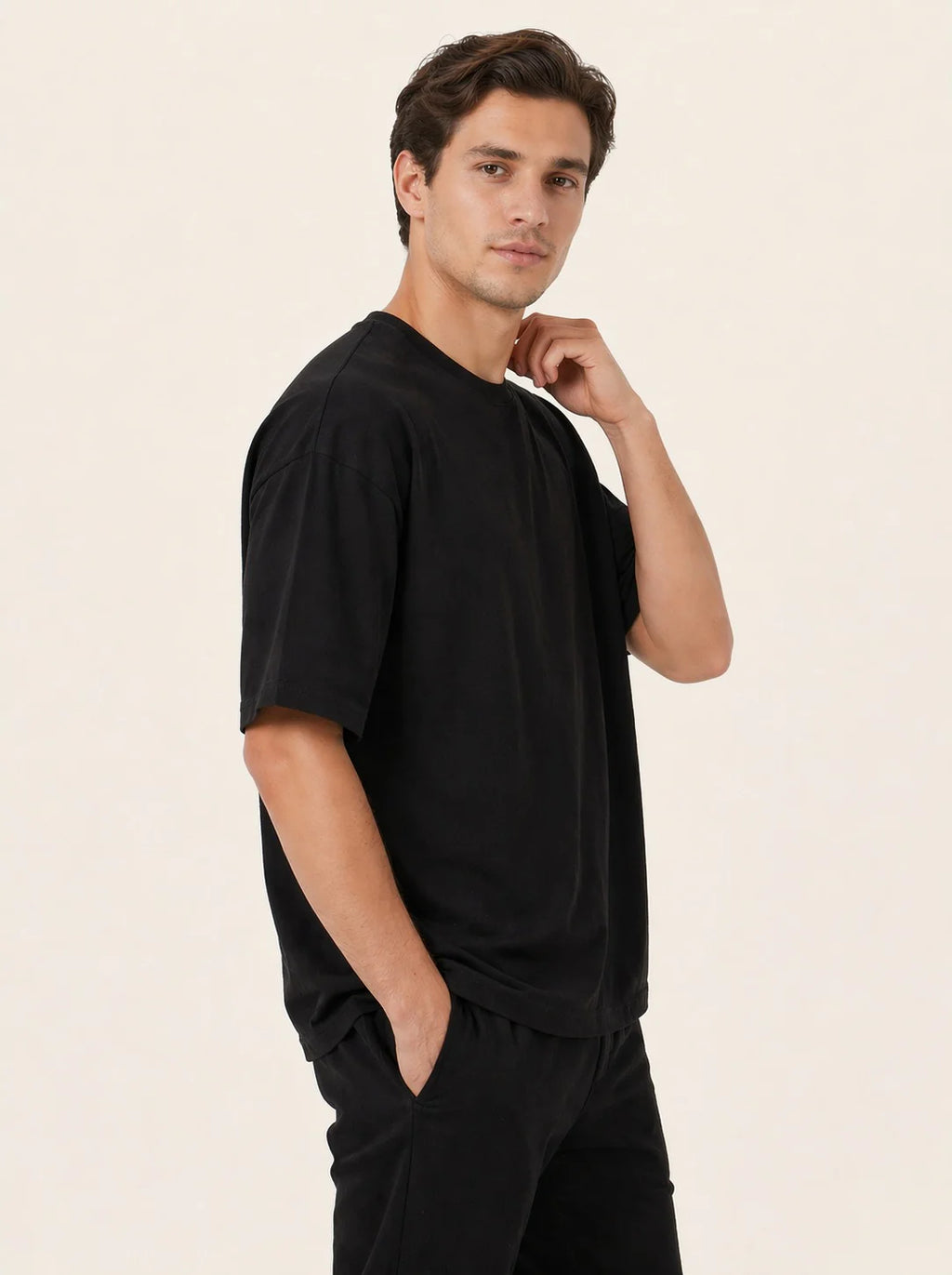 Premium Black Money & Love Oversized Tshirt