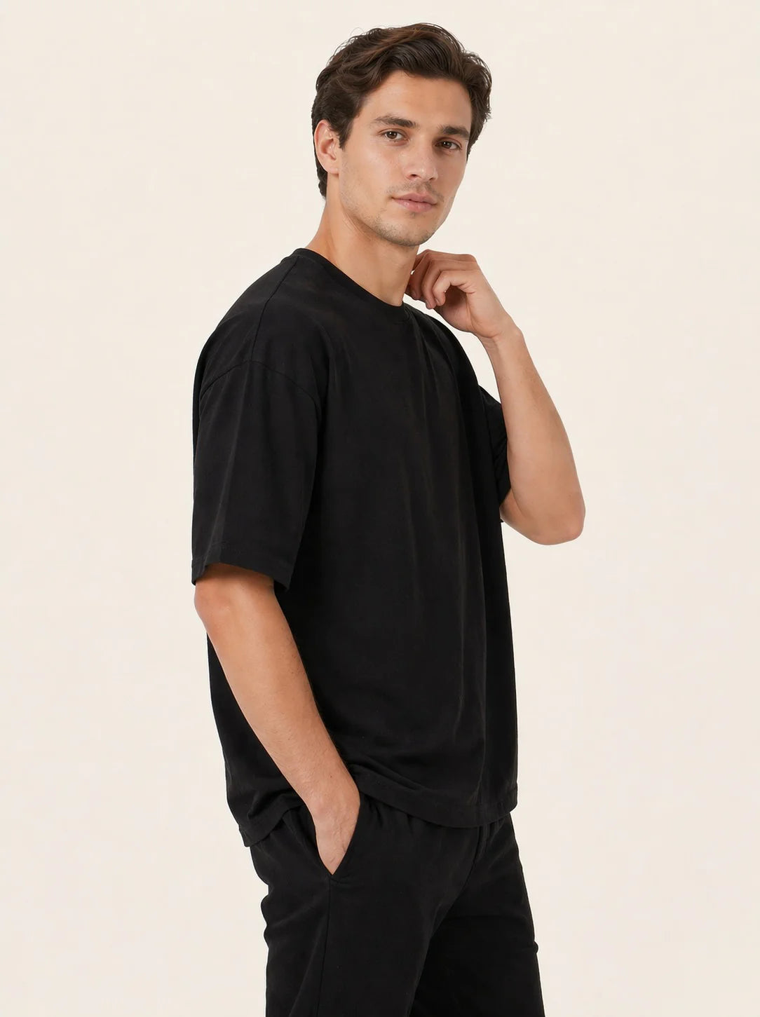 Premium Black Money & Love Oversized Tshirt