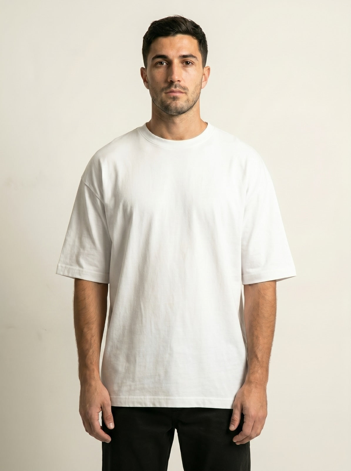 White Chess King Oversized Tshirt