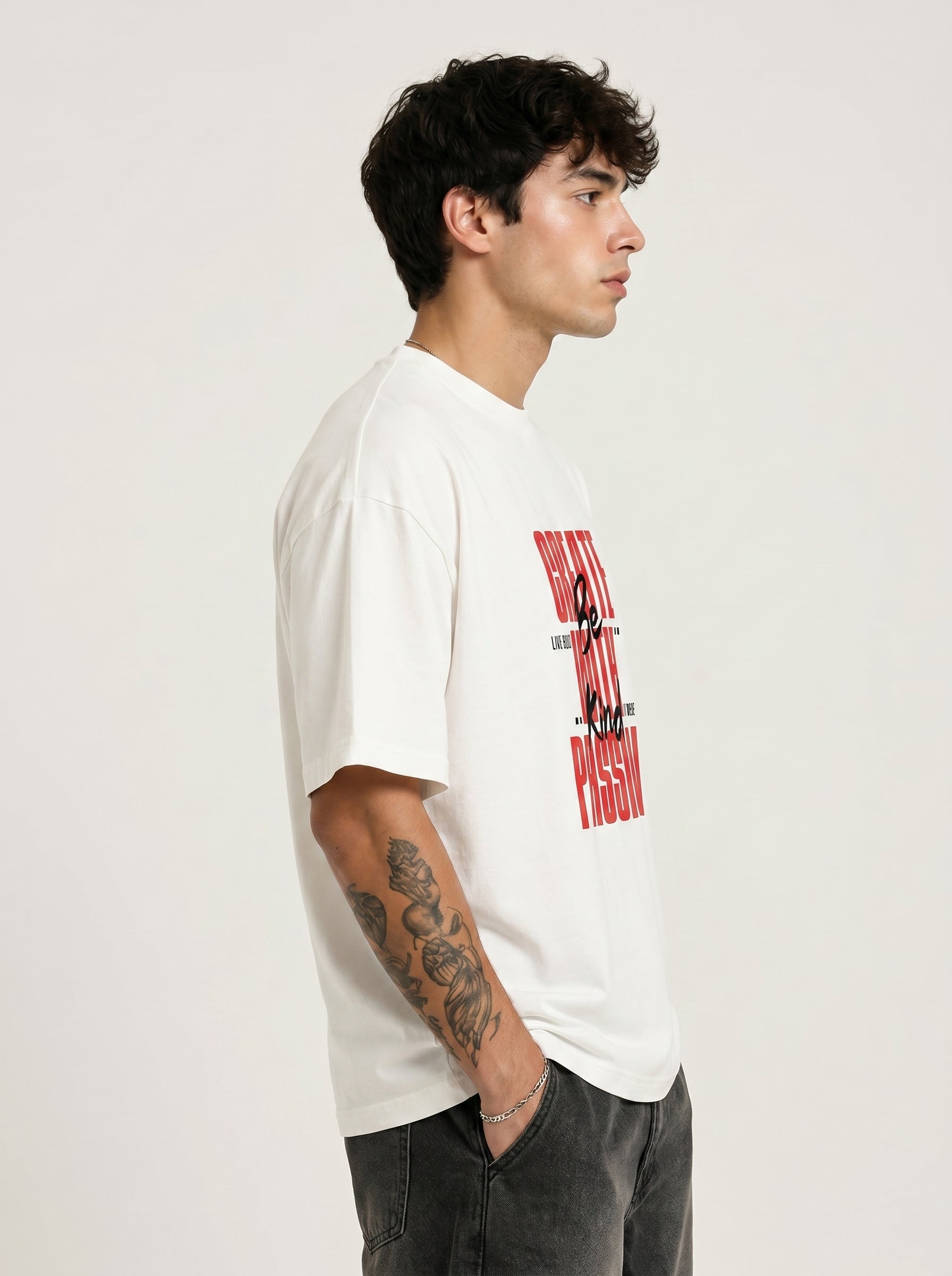 Create With Passion Oversized Tshirt